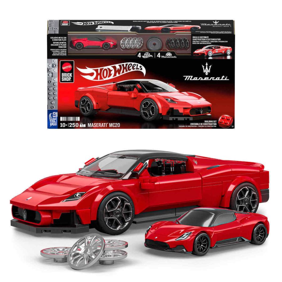 Mattel Brick Shop Hot Wheels Speed Series Maserati για 10+ 250τμχ