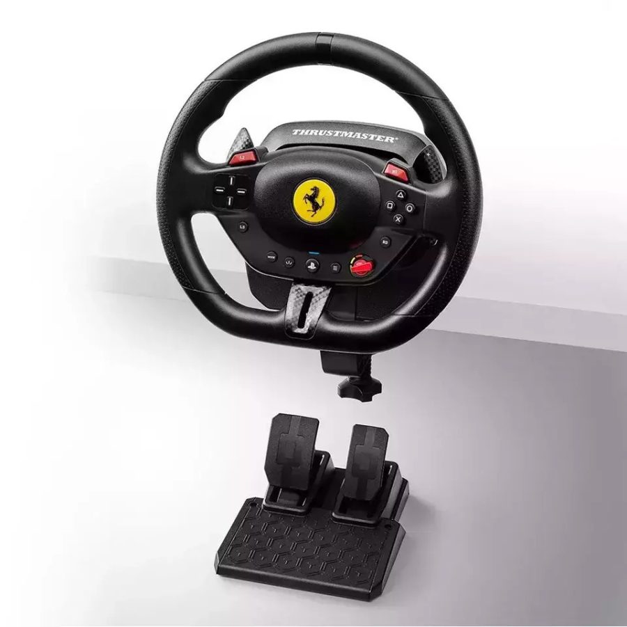 Thrustmaster T98 Ferrari 296 GTB Τιμονιερα PC / PS4 / PS5 με 240° Περιστροφής Τιμονιου