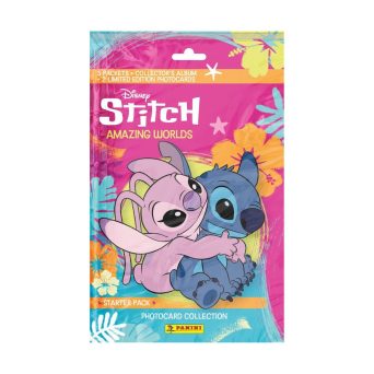 PANINI Stitch Amazing Worlds Starter Pack (Πακετο με Συλλεκτικες Καρτες)