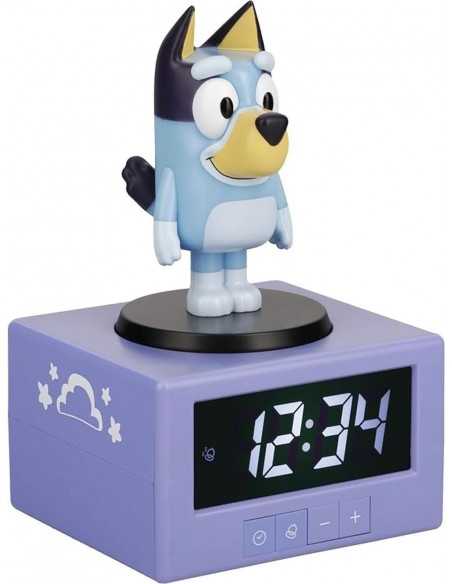 Paladone Bluey Ρολοι Ξυπνητυρι με Φως Icon Alarm Clock (PP14331BLU)