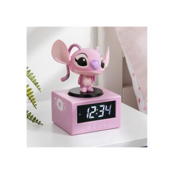 Paladone Ρολόι ξυπνητήρι Disney Lilo and Stitch Angel Icon Alarm Clock PP14987LS