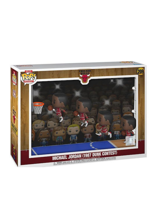 Funko Pop! Moments Deluxe Chicago Bulls - Michael Jordan (1987 Dunk Contest) #209 Figure