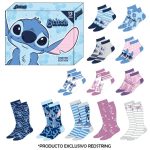 Gift box 12 ζευγαρια Καλτσες Lilo and Stitch socks μεγεθους 35/41