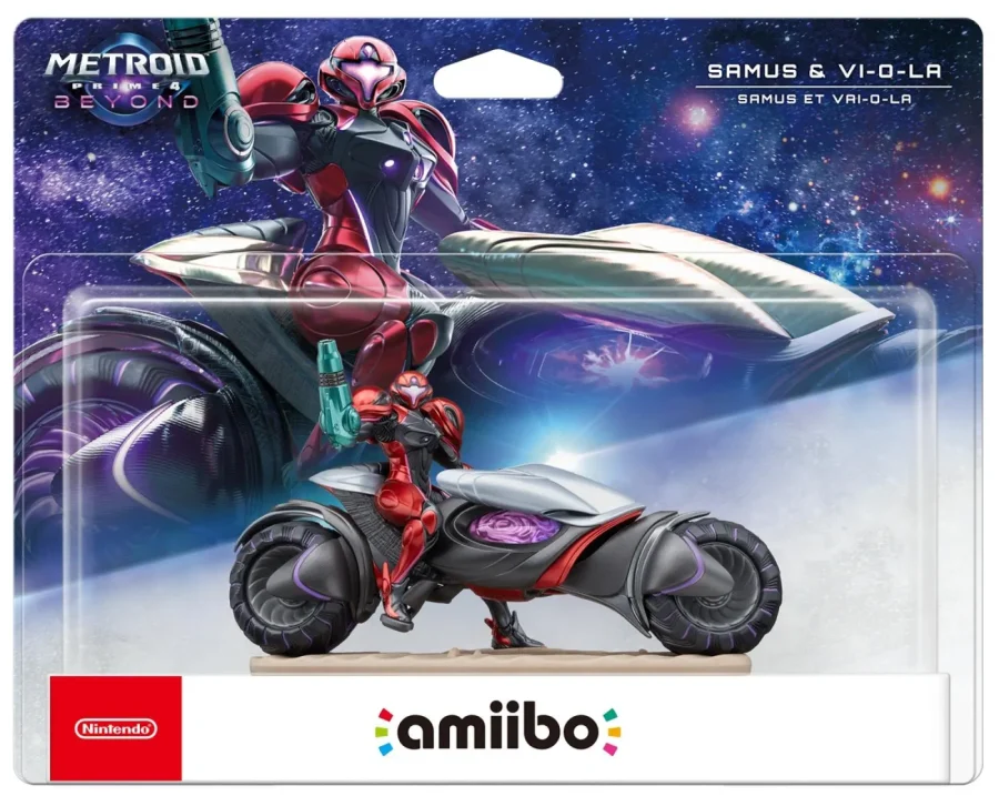 Amiibo Samus and Viola (Metroid Prime 4 Beyond)