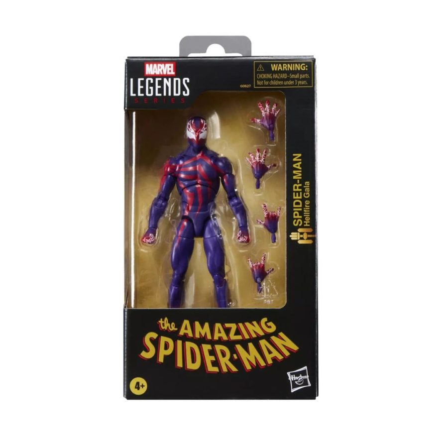 Hasbro Marvel Legends Series SpiderMan Hellfire Gala Figure 15cm