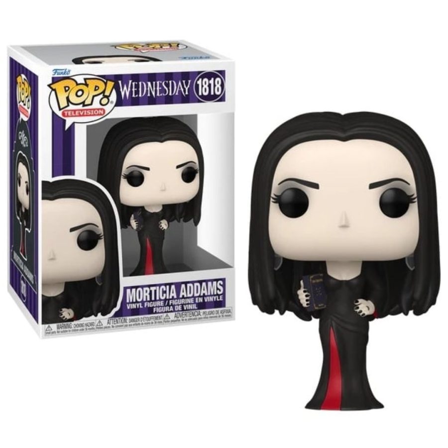 Funko Pop! Television: Wednesday - Morticia Addams #1818 Figure