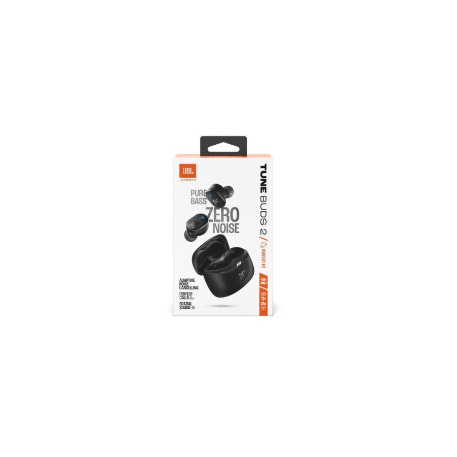JBL Tune Buds 2, Ασύρματα ακουστικά True Wireless In-Ear Headphones Black