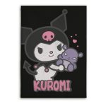 AyMax Hello Kitty Flanel Blanket - Kuromi 110x150cm