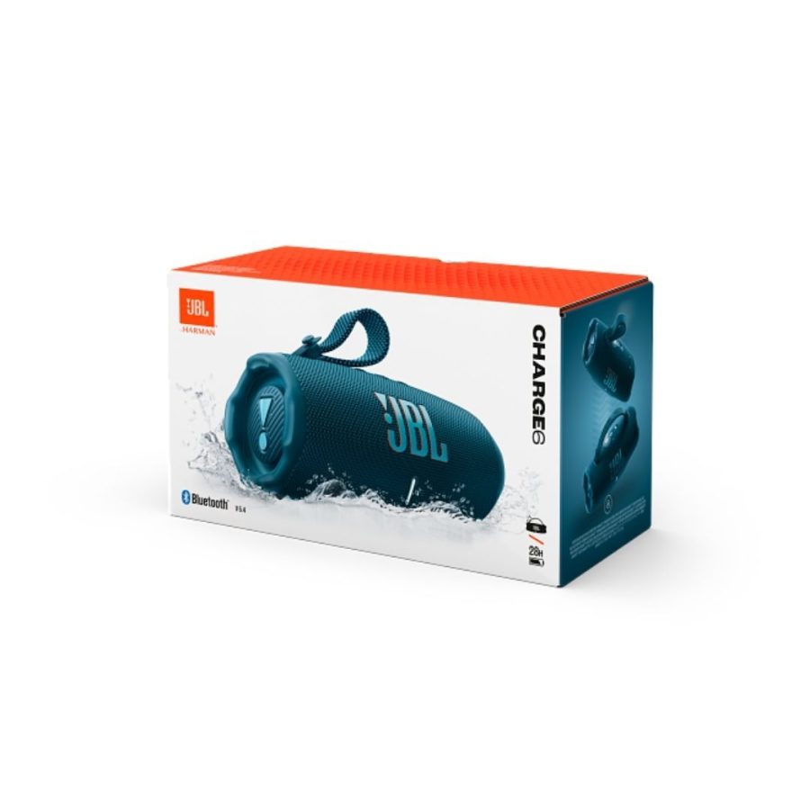 JBL Charge 6, Ασύρματο Ηχείο Bluetooth Speaker, Auracast Blue