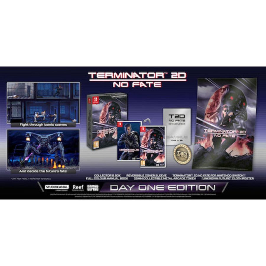 Terminator 2D: No Fate Day One Edition Nintendo Switch NEW