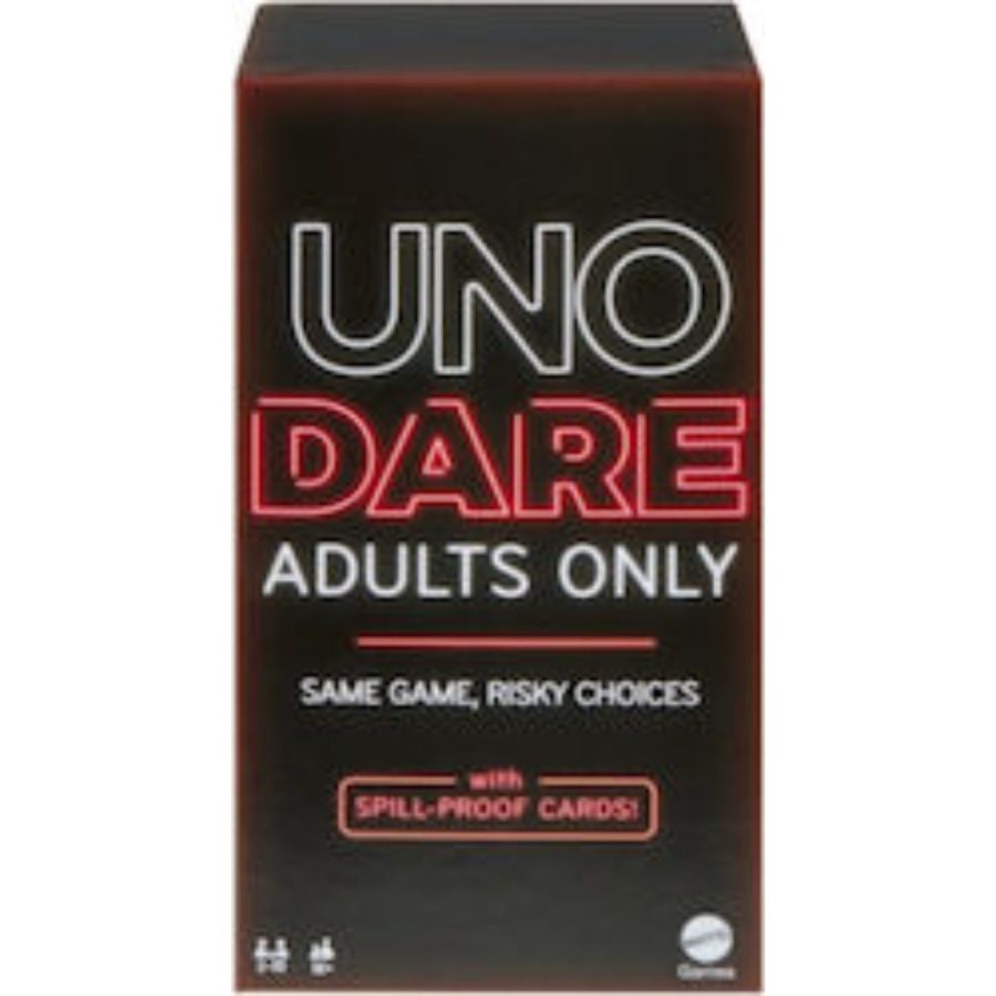 Mattel Επιτραπεζιο Uno Dare Adults Only English Version HRL30 18+ ετων