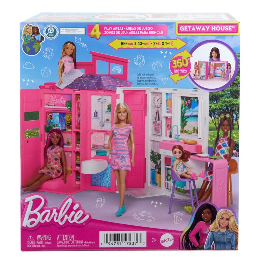 Mattel Barbie Νέο Σπιτάκι Βαλιτσάκι HRJ76