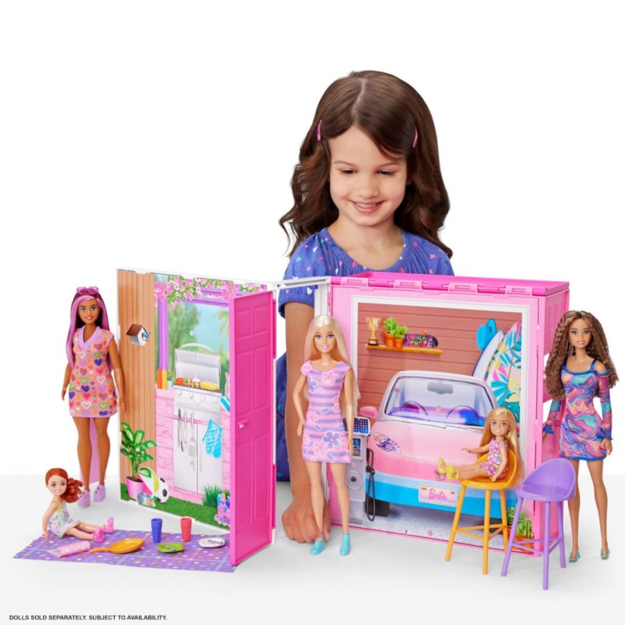 Mattel Barbie Νέο Σπιτάκι Βαλιτσάκι HRJ76