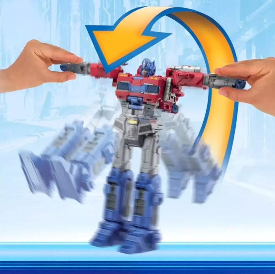 Transformers One Φιγούρα Δράσης 25.4cm Movie Power Flip Optimus Prime Orion Pax (F9209)