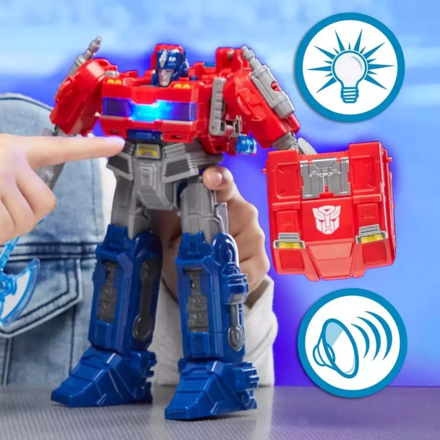 Transformers One Φιγούρα Δράσης 25.4cm Movie Power Flip Optimus Prime Orion Pax (F9209)