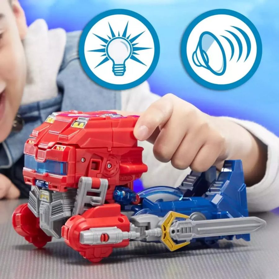 Transformers One Φιγούρα Δράσης 25.4cm Movie Power Flip Optimus Prime Orion Pax (F9209)