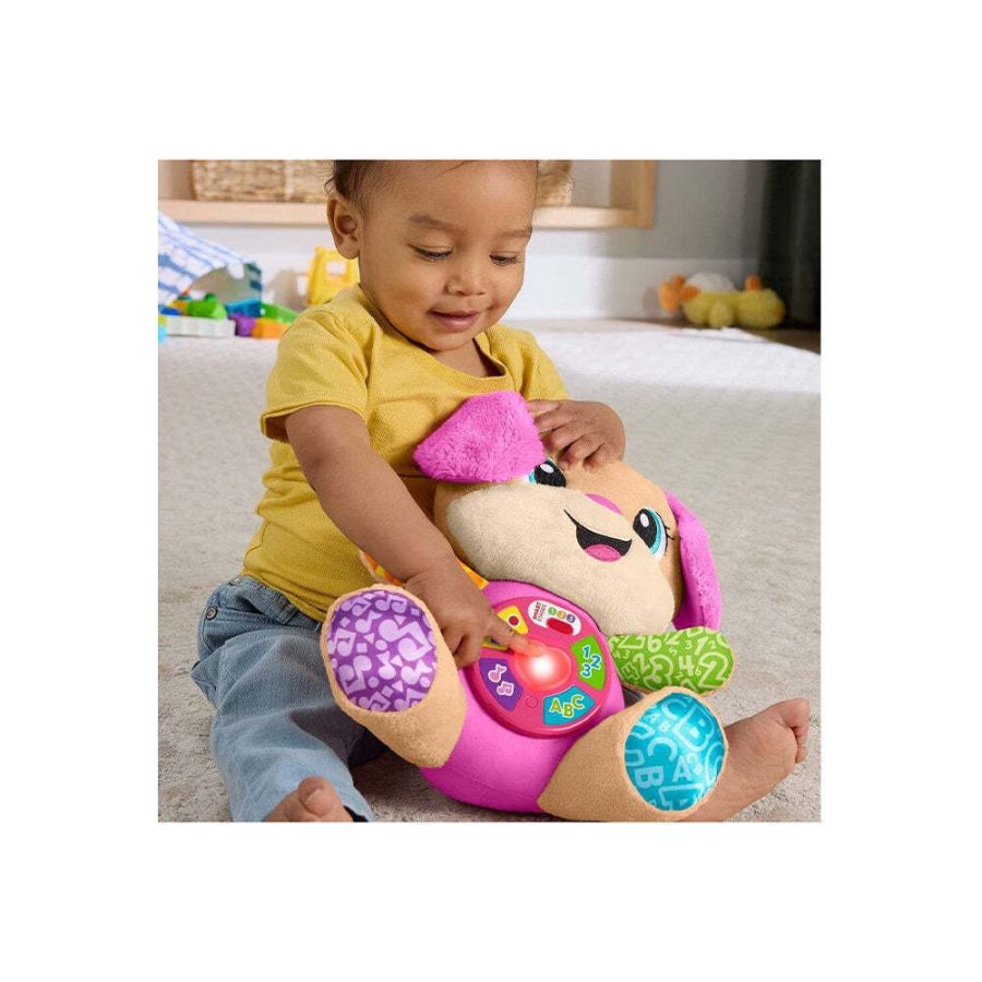 Mattel Fisher Price Νεο Εκπαιδευτικο Σκυλακι Smart Stages - Ροζ JFD34