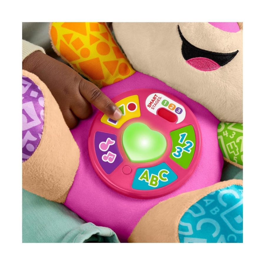 Mattel Fisher Price Νεο Εκπαιδευτικο Σκυλακι Smart Stages - Ροζ JFD34