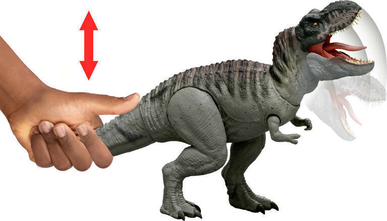 Mattel Jurassic World Rebirth T Rex Με Επαναλαμβανόμενο Δάγκωμα Και Ήχους JCH02