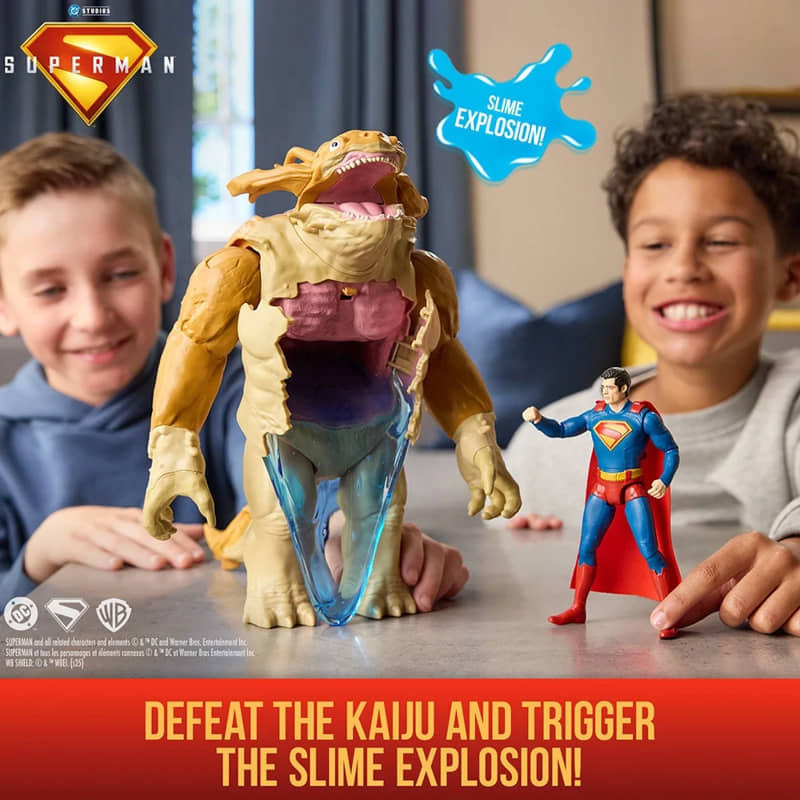 Spin Master Φιγουρα DC Superman Movie: Superman Vs Kaiju (With Slime) - Action Figures 15cm (6073195)