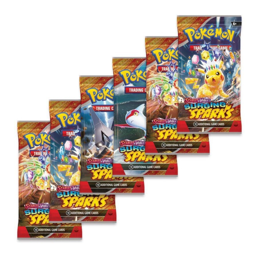 Pokémon Trading Card Scarlet and Violet Surging Sparks Booster Pack-Φακελάκι
