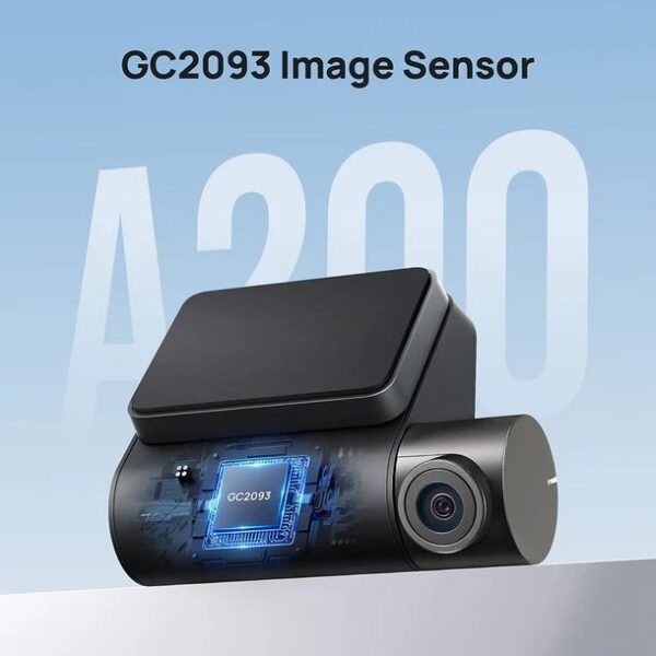 70mai A200 Dash Cam w. Screen – 1080P 60FPS 130FOV 500mAh Car Camera
