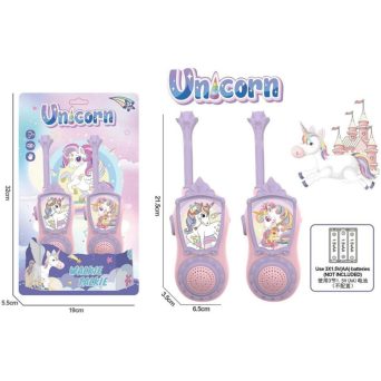 Παιδικά Walkie Talkies Unicorn ροζ μωβ Μονόκεροι