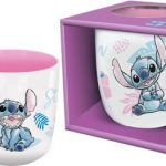 Lilo and Stitch Κουπα - Watercolor Pink - Mug Elite Colored Inner - 380ml