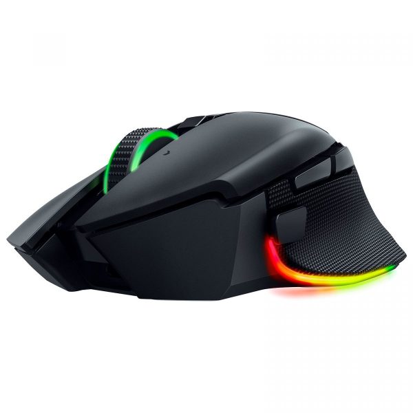Razer BASILISK V3 PRO BLACK – 30K DPI – RGB – Optical Switches – 11 Buttons – HyperScroll Tilt Wheel