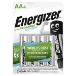 Energizer Extreme Επαναφορτιζόμενες Μπαταρίες AA Ni-MH 2300mAh 1.2V 4τμχ (4609612)