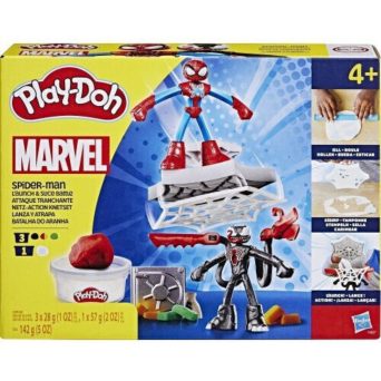 Hasbro Play-Doh Marvel Spiderman Launch And Slice Battle (F9827)