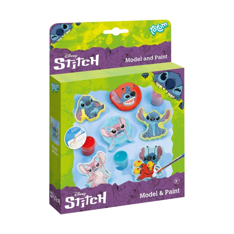 Totum: Disney Stitch - Model & Paint Σετ χειροτεχνίας (TT700185)