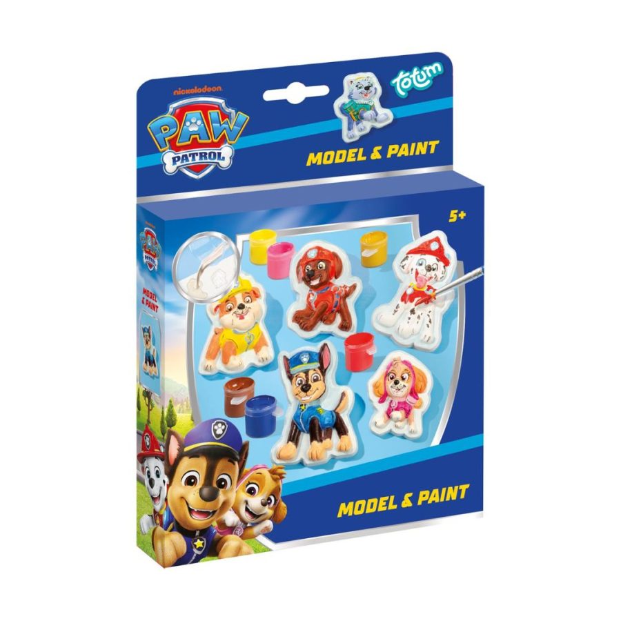 Totum: Paw Patrol - Model & Paint Σετ χειροτεχνίας (TT720961)