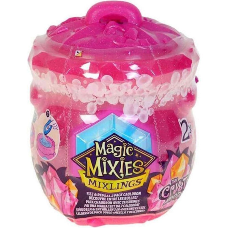 Giochi Preziosi Magic Mixies: Mixlings - The Crystal Woods Fizz & Reveal 2 Pack Gauldron S3