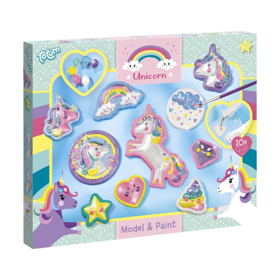 Totum: Unicorn - Model & Paint Σετ χειροτεχνίας (TT071759)