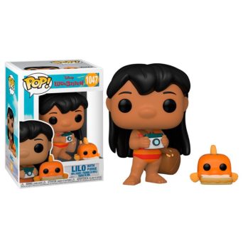 Funko Pop! Disney: Lilo & Stitch - Lilo with Pudge #1047 Figure