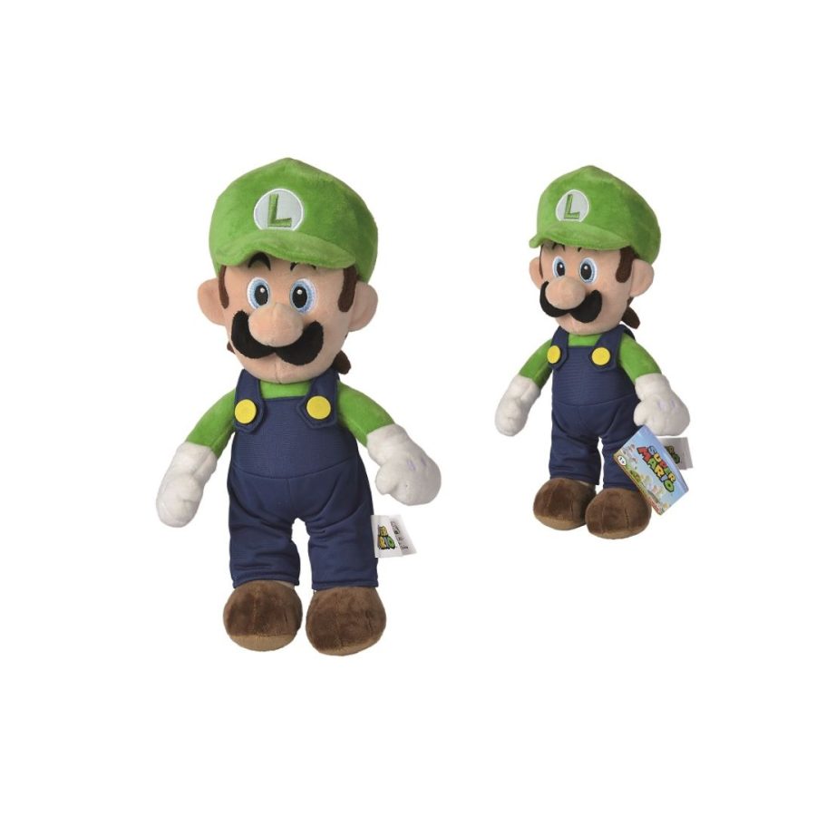 Simba Toys Λούτρινο Super Mario: Luigi - Luigi Plush 30cm