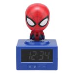 Paladone Spider-Man Φωτιζόμενο Ρολόι Ξυπνητήρι – LED Alarm Clock Marvel (PP14229SPM)