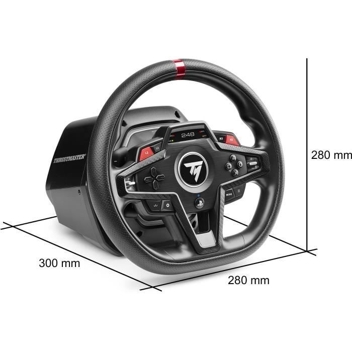 Thrustmaster T248R Racing Wheel 900° με Μεταλλικά Πεντάλ και Force Feedback για PS5 / PS4 / PC