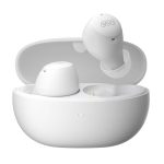 QCY HT07 ArcBuds TWS Ασύρματα Ακουστικά – Active Noise Cancelling 40dB, 6 Μικρόφωνα ANC & PNC, Αυτονομία έως 32 ώρες (White)
