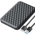 ORICO θήκη για 2.5" SATA HDD/SSD 2520U3-V1, 5Gbps, μαύρη