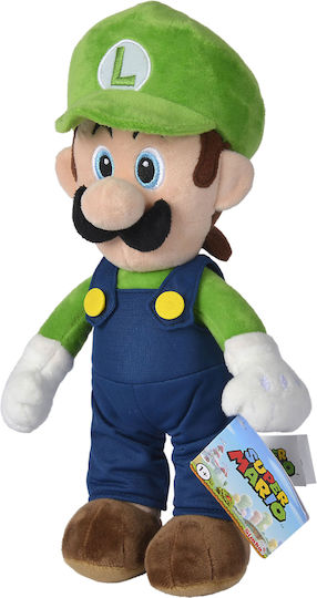 Simba Toys Λούτρινο Super Mario: Luigi - Luigi Plush 30cm