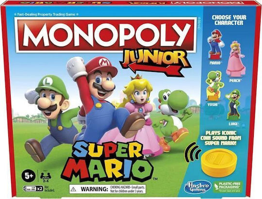 Hasbro Monopoly: Junior - Super Mario Edition (Greek Language) (F4817)