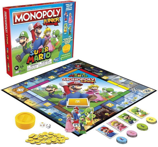 Hasbro Monopoly: Junior - Super Mario Edition (Greek Language) (F4817)
