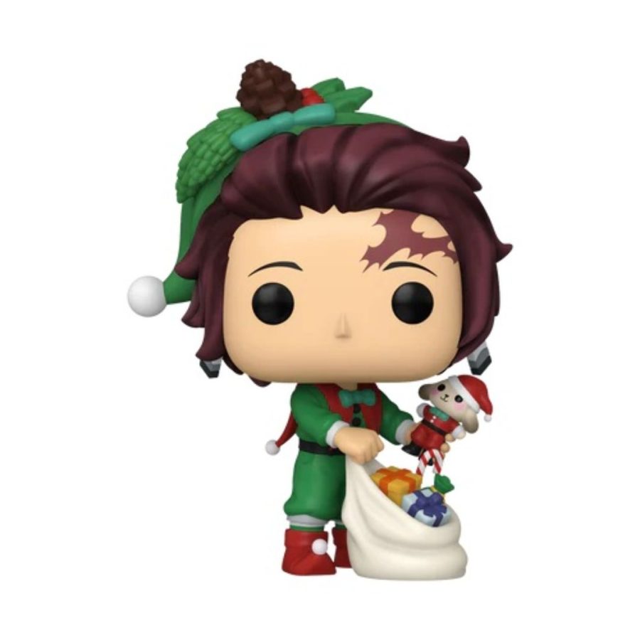 Funko Pop! Animation: Demon Slayer - Tanjiro Kamado (Holiday) #2032 Figure