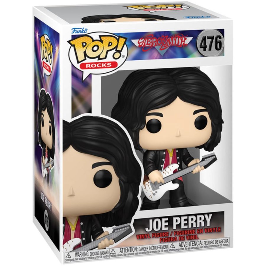Funko Pop! Rocks: Aerosmith - Joe Perry #476 Figure
