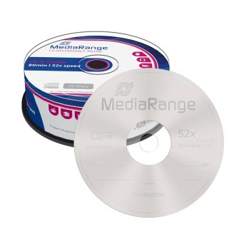 MediaRange CD-R 80' 700MB 52x Cake x 25τεμαχια (MR201)