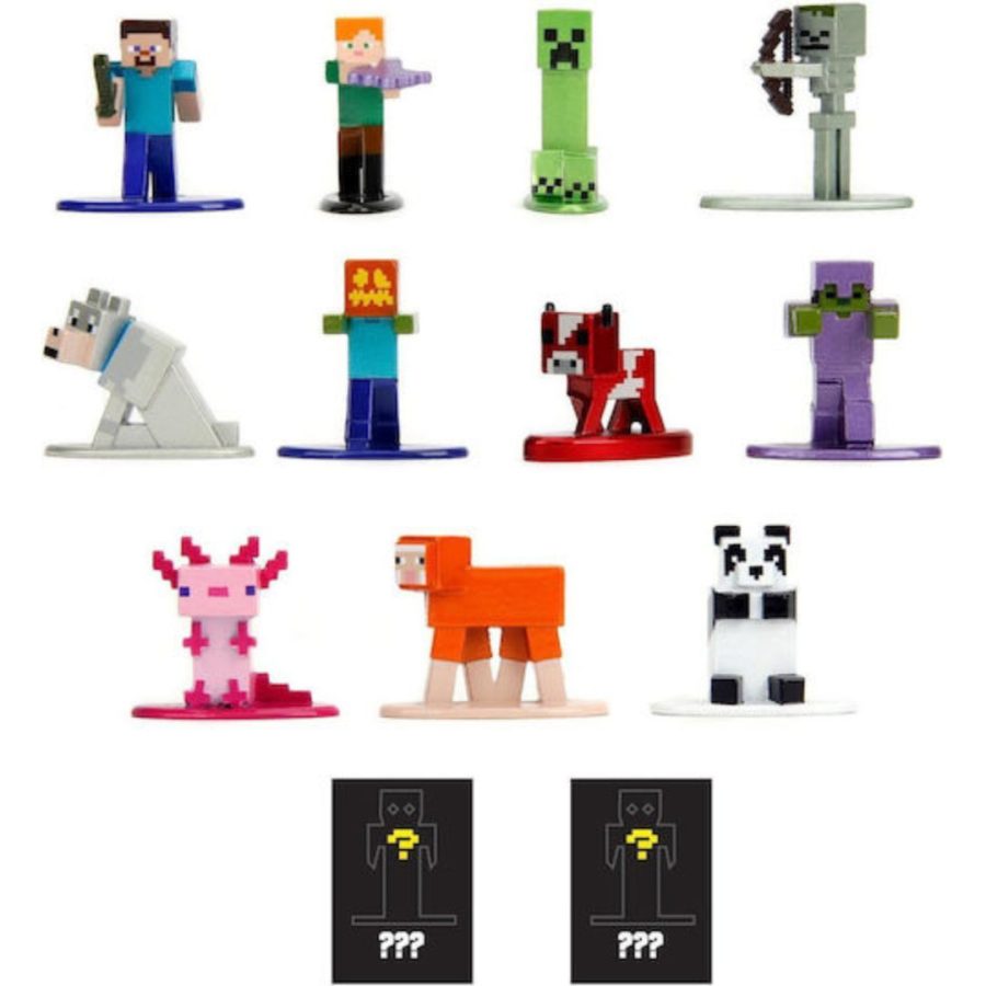 Jada Toys Minecraft Metal Figure 1τμχ (Τυχαία επιλογή)