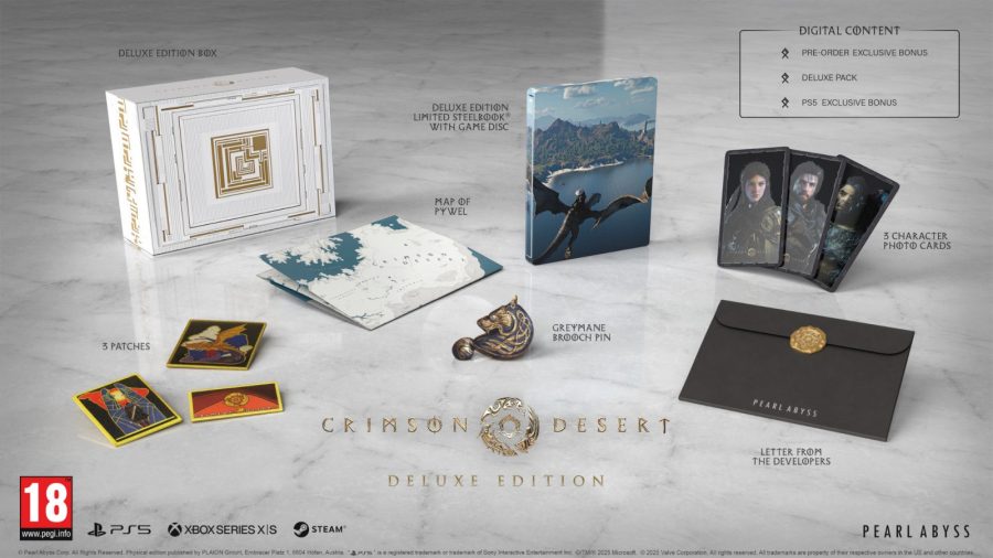 Crimson Desert Deluxe Edition PS5 NEW