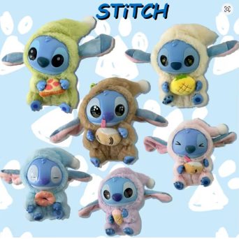 Ομορφο Λουτρινο Μπρελοκ Lilo and Stitch 20cm (Τυχαια Επιλογη